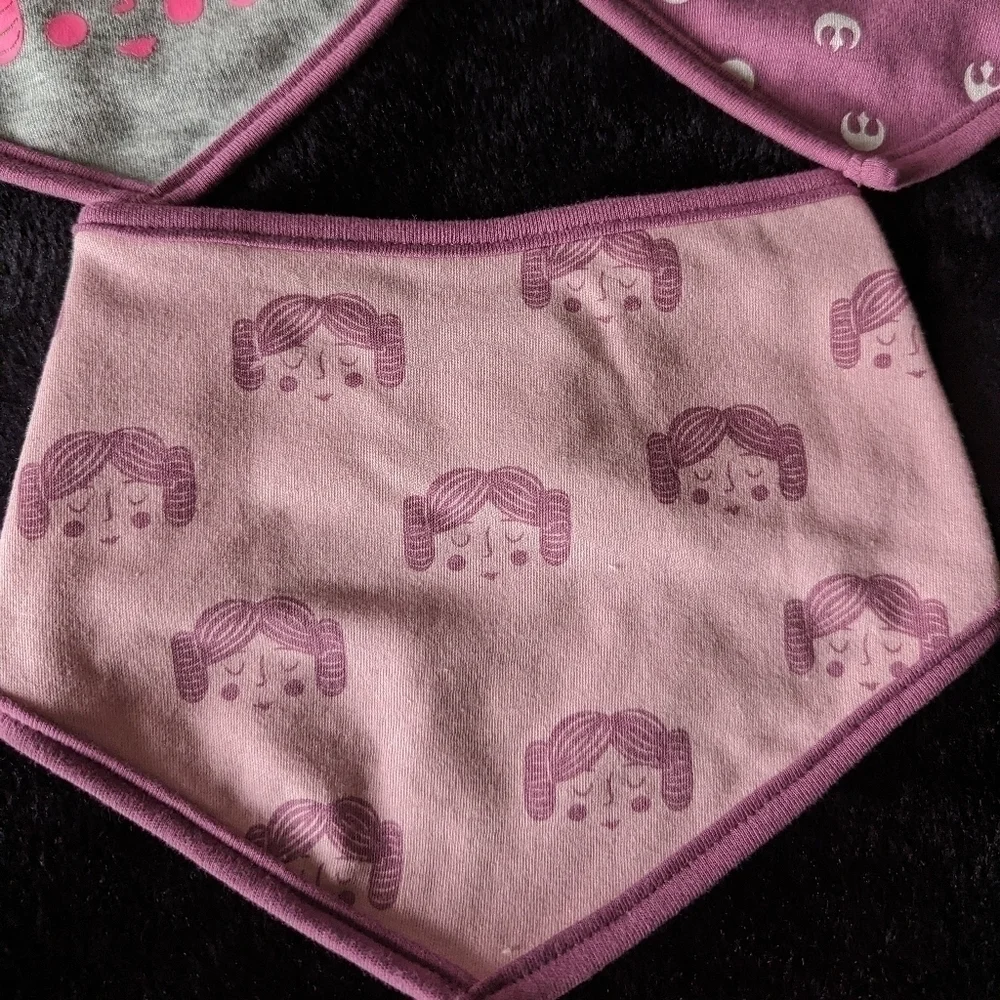 3 Pack Star Wars Baby Bibs